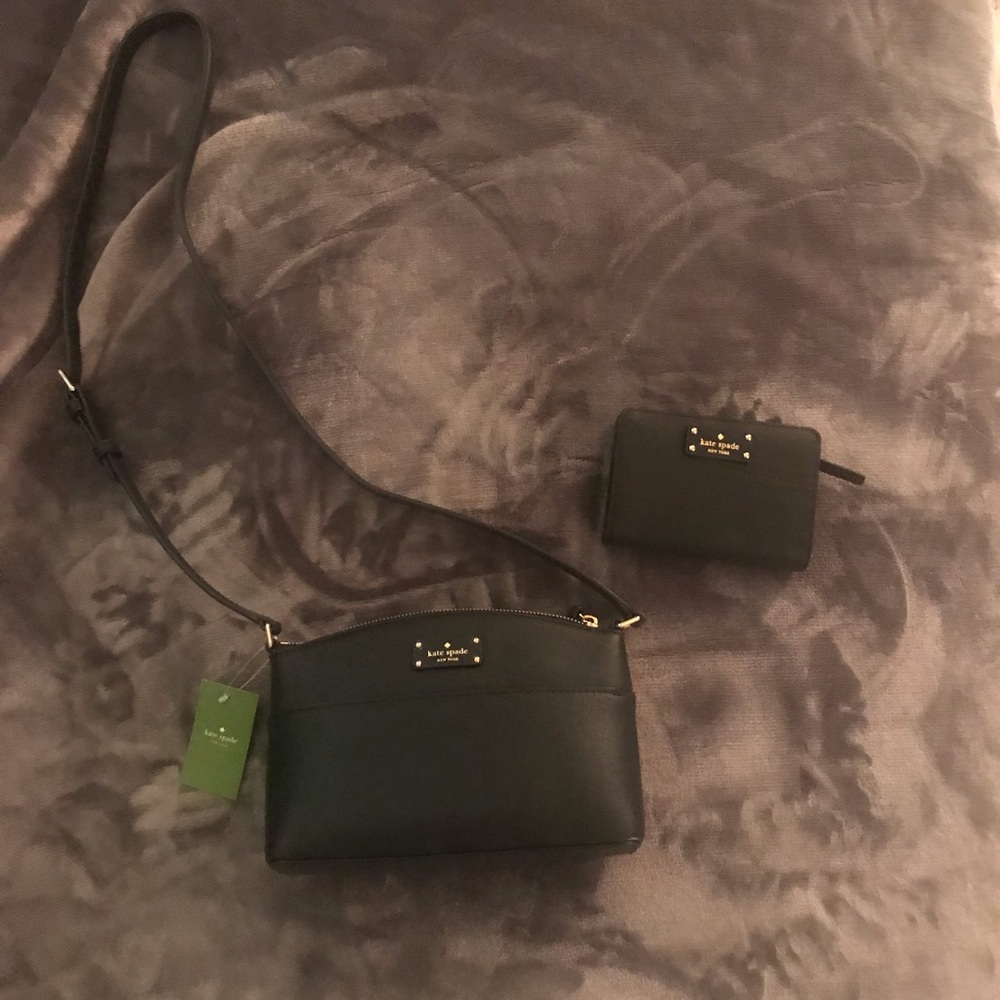 New Kate Spade Millie Crossbody Purse & Wallet Set